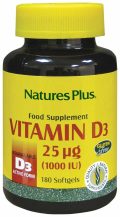 VIT D3 1,000 IU SOFTGEL 180 - NP