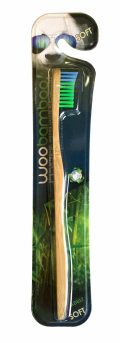 WooBamboo Natural Vegan Toothbrush for Adults